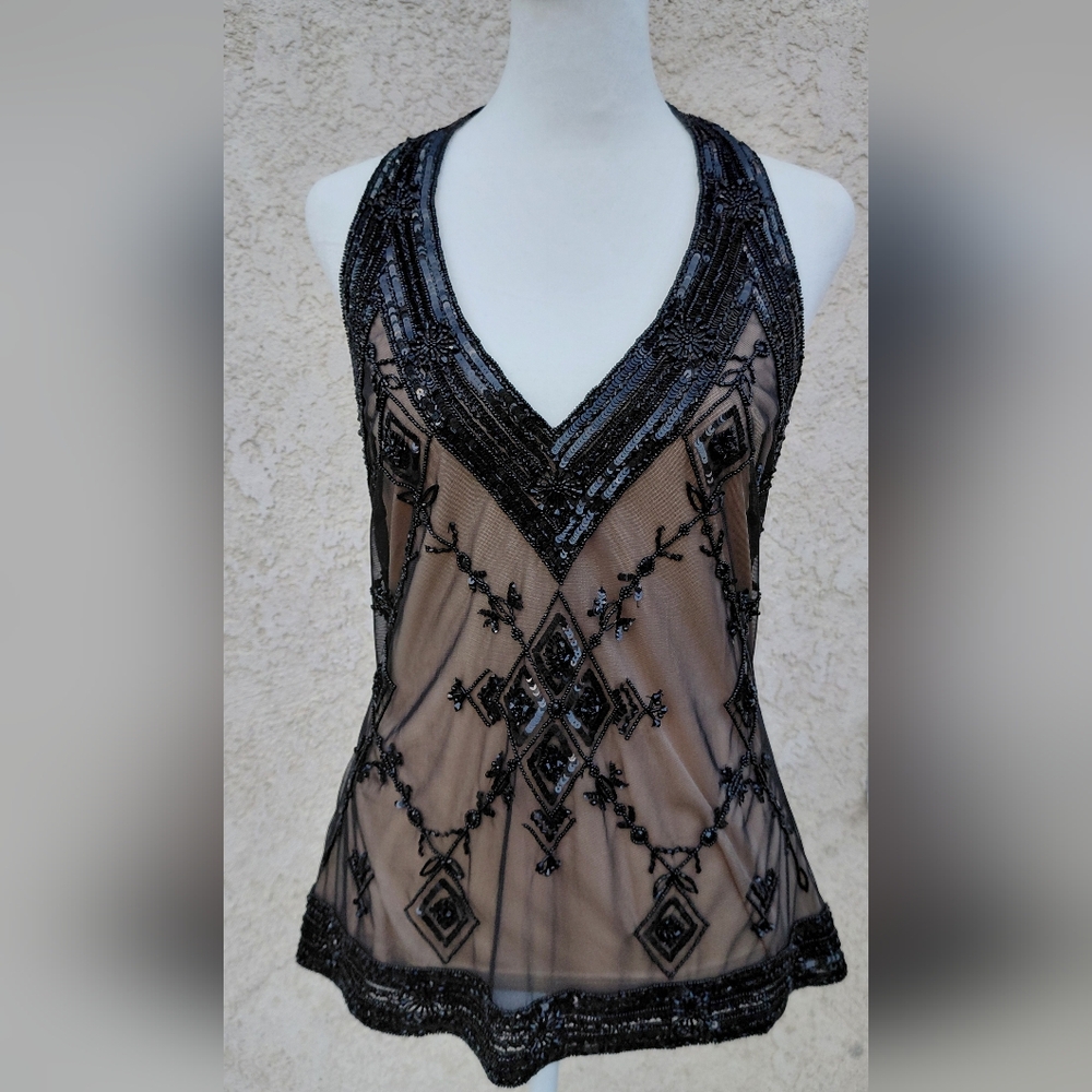 Scala Black and Cream Dress